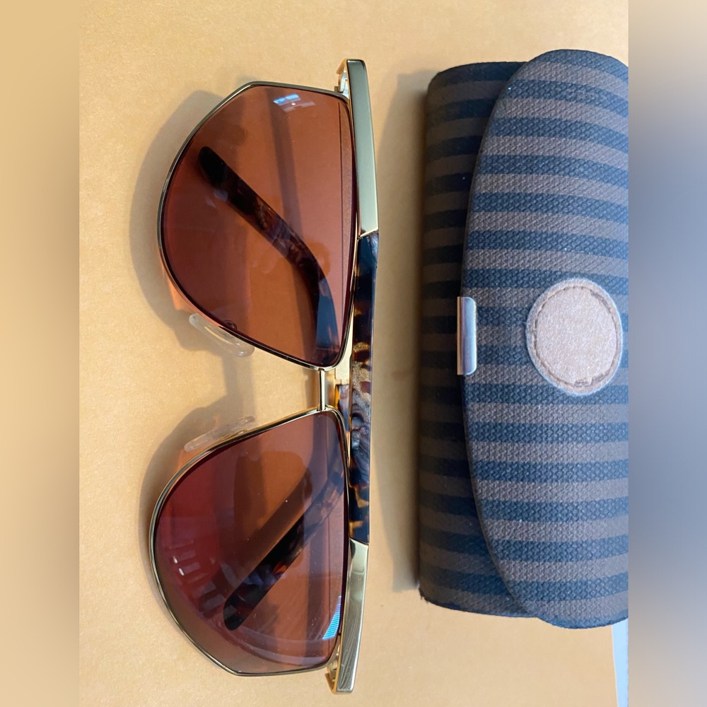 Vintage Fendi Gold Mocha Swirl